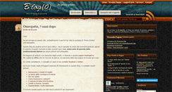 Desktop Screenshot of blogzero.it
